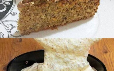 Ultrasaftiger Nusskuchen in5 Minuten den ich jede Woche backe