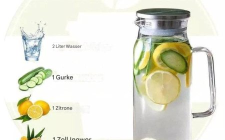 Erfrischendes Detox-Wasser zur Unterstützung Ihrer Gewichtsabnahme