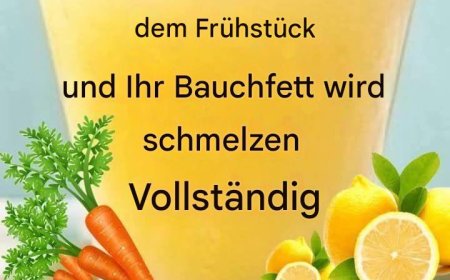 Zitronen Karotten Getränk zur Gewichtsabnahme