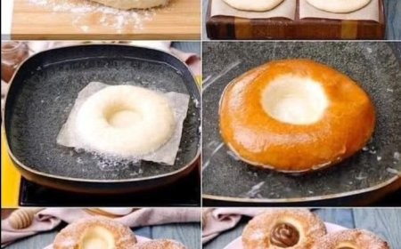 ‎Haselnusscreme Donuts