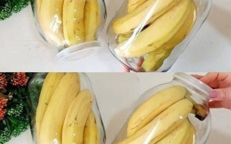 Bananen verderben nicht innerhalb weniger Tage, sondern bleiben mit dieser Methode bis zu zwei Jahre lang frisch