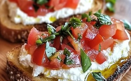 Burrata Bruschetta