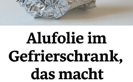 Alufolie im Gefrierschrank? Deshalb schwören immer mehr Haushalte auf diesen simplen Trick