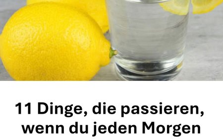 11 Gründe, jeden Morgen Zitronenwasser zu trinken