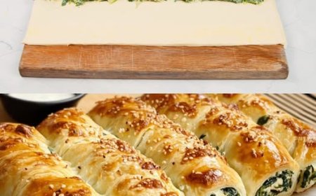 Knusprige Spinat-Fetarollen Die unwiderstehliche Geschmacksexplosion mit Suchtfaktor