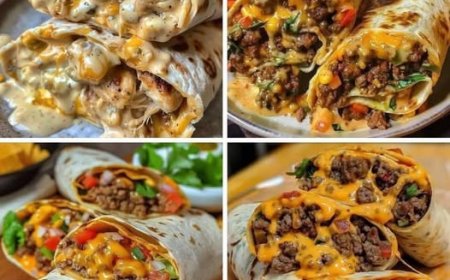 Käsige Knoblauch Hähnchen-Wraps: Ein schnelles und leckeres Abendessen für die ganze Familie