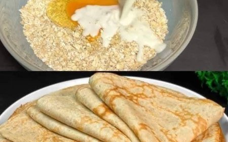 Schnelle Haferflocken-Pfannkuchen – Gesundes Frühstück in 10 Minuten