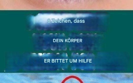 8 Anzeichen dafür, dass Ihr Körper nach Hilfe schreit