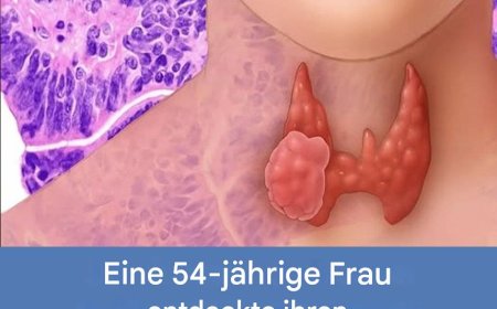 Eine 54-jährige Frau entdeckte ihren Schilddrüsenkrebs durch ein Anzeichen, das oft unbemerkt bleibt