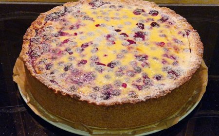 Finnischer Blaubeerkuchen  Super lecker und ganz schnell gemacht