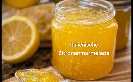 Italienische Zitronenmarmelade
