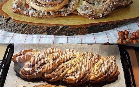 Nusszopf  Rezept von einem Bäckermeister
