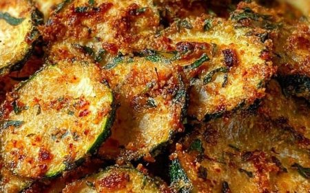 Knoblauch Zucchini Chips