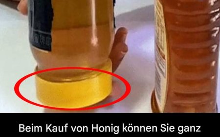 Wie überprüfen Sie, ob der Honig wahr oder falsch ist?