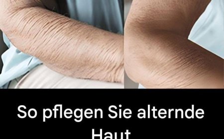 So pflegen Sie alternde Haut