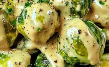 Das überzeugt jeden wie leckeeer, Rosenkohl in Frischkäse Senfsauce