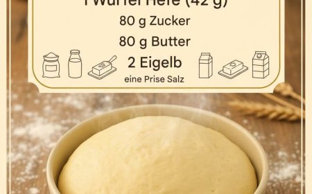 Universeller Hefeteig – das Grundrezept für viele Leckereien