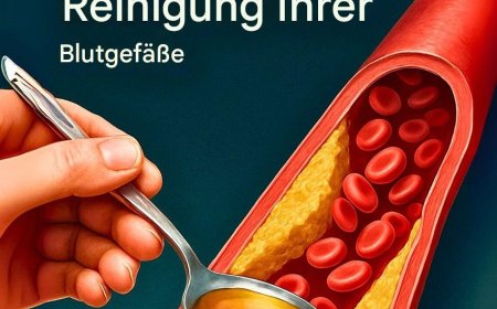 1 Esslöffel jeden Morgen zur natürlichen Reinigung Ihrer Gefäße