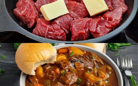 Herzhafter Rindfleischeintopf aus dem Crock Pot
