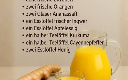 Natürliches Getränk für das Immunsystem