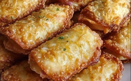 Golden, knusprig und gefüllt mit cremiger Krabbenkäse-Köstlichkeit – diese Frühlingsrollen sind die perfekte Party-Vorspeise oder ein Snack