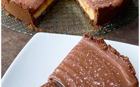 Schoko Vanille Tarte ohne Backen