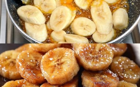 Gebratene Bananen mit Zimt