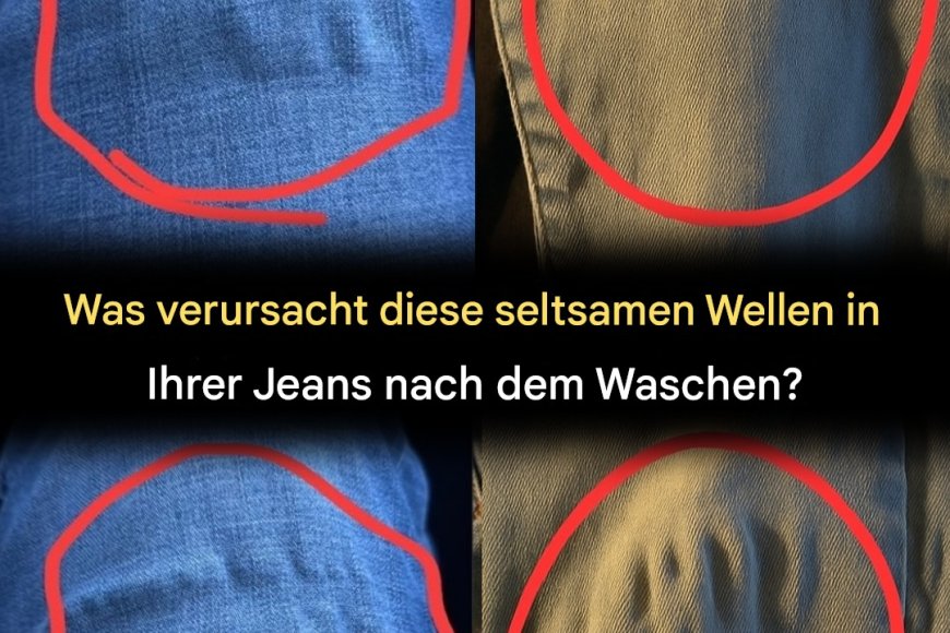 Jeans Nach Waschen Wellig