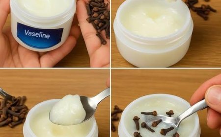 Mischen Sie Nelken mit Vaseline: Ein Geheimnis, das Ihnen niemand jemals verraten wird. Danke mir später