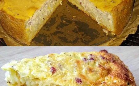 Blitz-Zwiebelkuchen ohne Teig – Deftiges deutsches Rezept in nur 10 Minuten vorbereiten