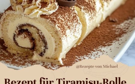 Himmlische Tiramisu-Rolle – das cremige Dessert zum Verlieben