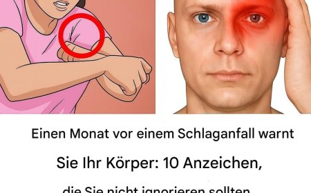 Einen Monat vor einem Schlaganfall warnt Sie Ihr Körper: 10 Anzeichen, die Sie nicht ignorieren sollten