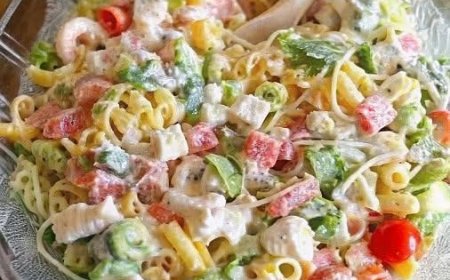 Nudelsalat mit Joghurt