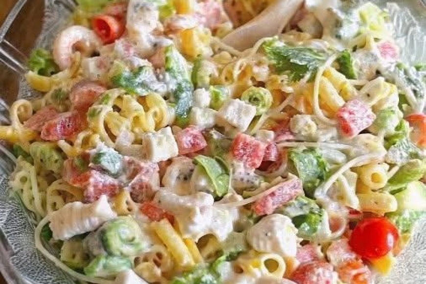 Nudelsalat mit Joghurt - Rezepte Nudelsalat mit Joghurt - Rezepte