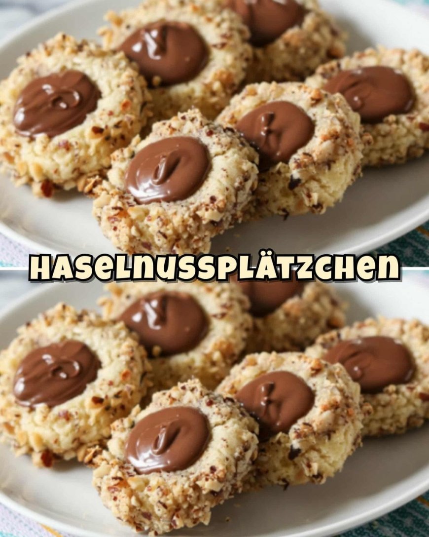 Haselnussplätzchen - Rezepte Haselnussplätzchen - Rezepte