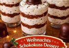 So fluffig & so festlich  dieses Dessert steht in 5 Minuten auf dem Tisch