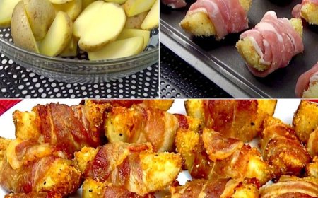 vergessen sie ihre ublichen kartoffeln eingewickelte kartoffeln mit speck die originelle und leckere mahlzeit