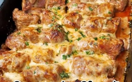 Gyros aus dem Ofen in Metaxasauce, superschnell fertig