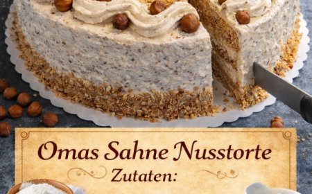 sahne nusstorte mit 220g nussen suchtfaktor garantiert