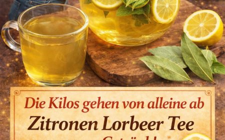 zitronen lorbeer tee super getrank