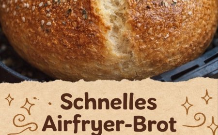 Schnelles Airfryer Brot