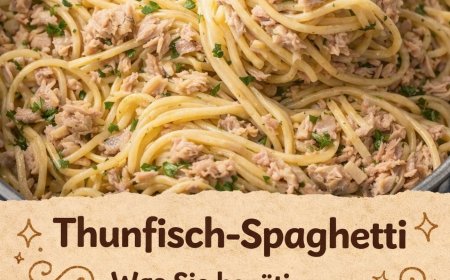 Thunfisch Spaghetti schnell, herzhaft und einfach immer ein Volltreffer