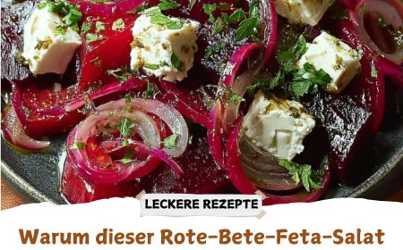 Warum dieser Rote Bete Feta Salat ein echter Knaller ist
