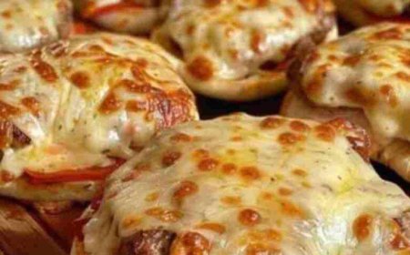 Pizza Burger – In 15 Minuten fertig & super lecker!