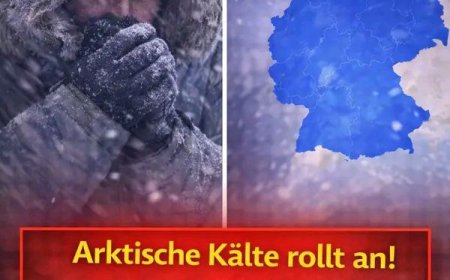 Erst eisige Temperaturen, dann der abrupte Umschwung –ll