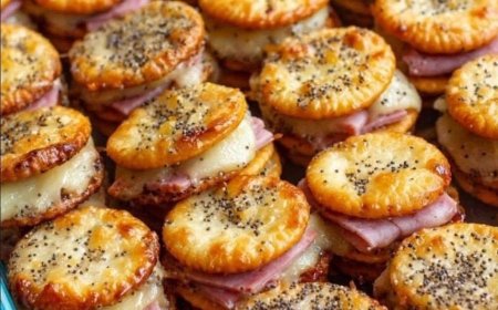 RITZ CRACKER PARTY-SANDWICHES