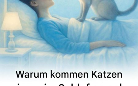 Warum kommen Katzen dir beim Schlafen ins Gesicht?