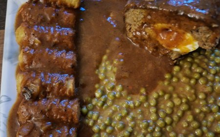 So Hackbraten ist fertig