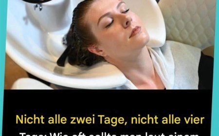 Nicht alle zwei Tage, nicht alle vier Tage: Wie oft sollte man laut einem Dermatologen die Haare waschen?