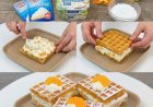 Waffelkuchen ohne Backen